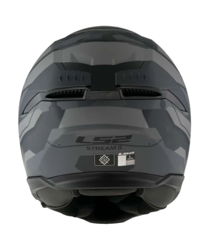 LS2 FF320 Stream II Shadow 06 Helmet - Matt Titanium Grey