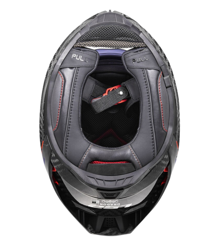 LS2 FF807 Dragon Solid Carbon Fiber Helmet (EE 22.06) - Gloss Black