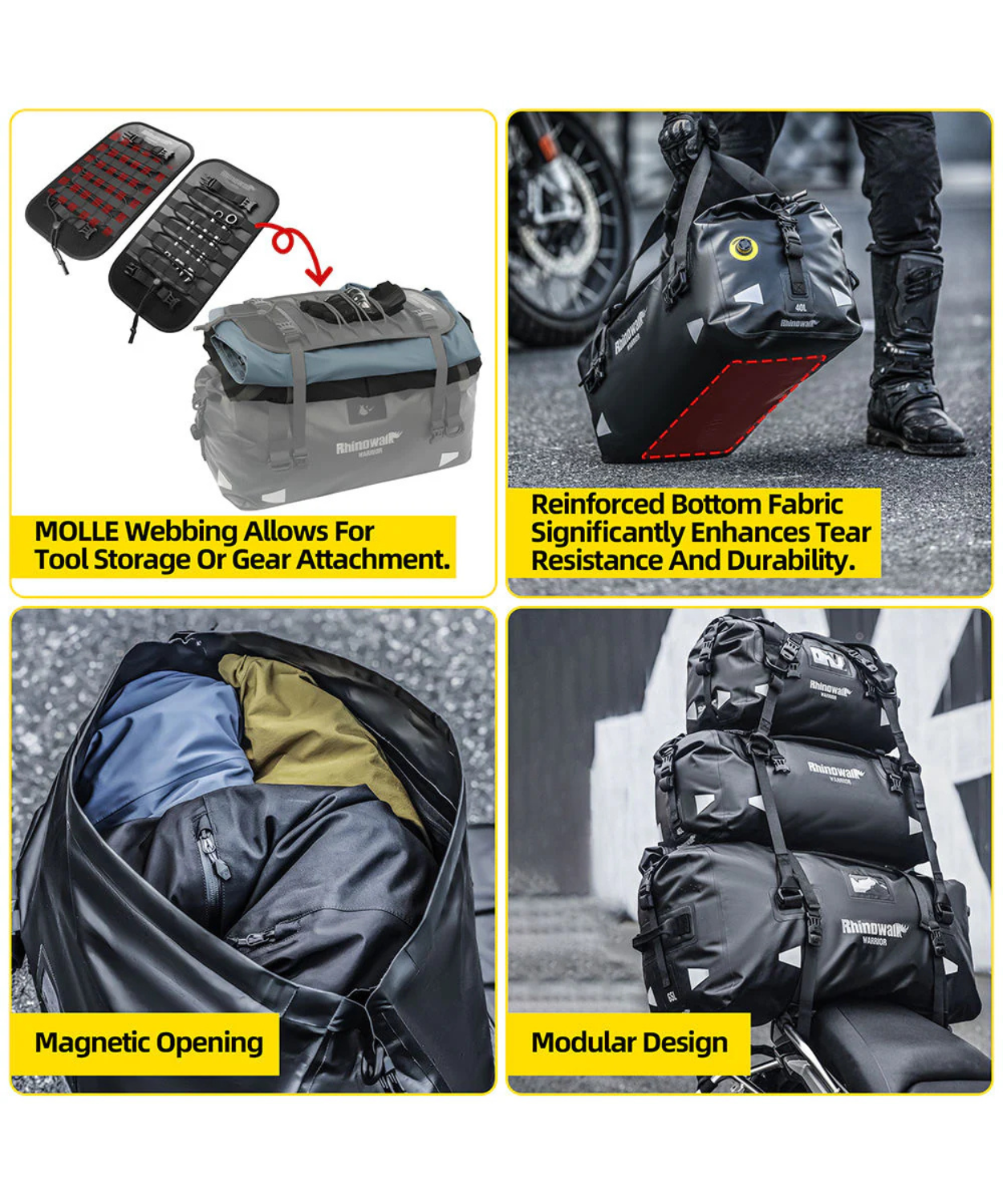 Rhinowalk Waterproof Duffel Bag 40L - MYS2403