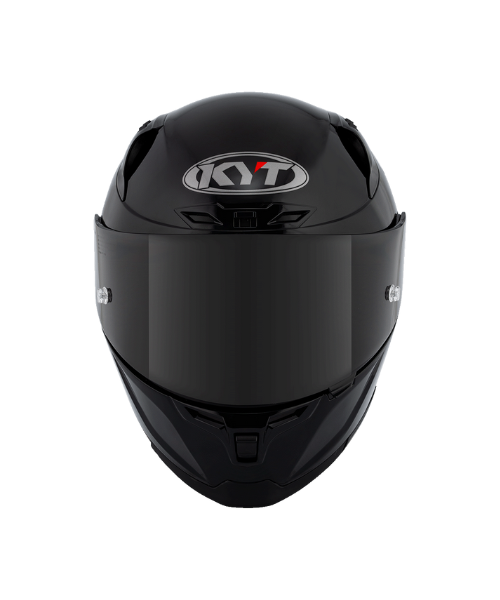 KYT Striker Plain Helmet - Gloss Black