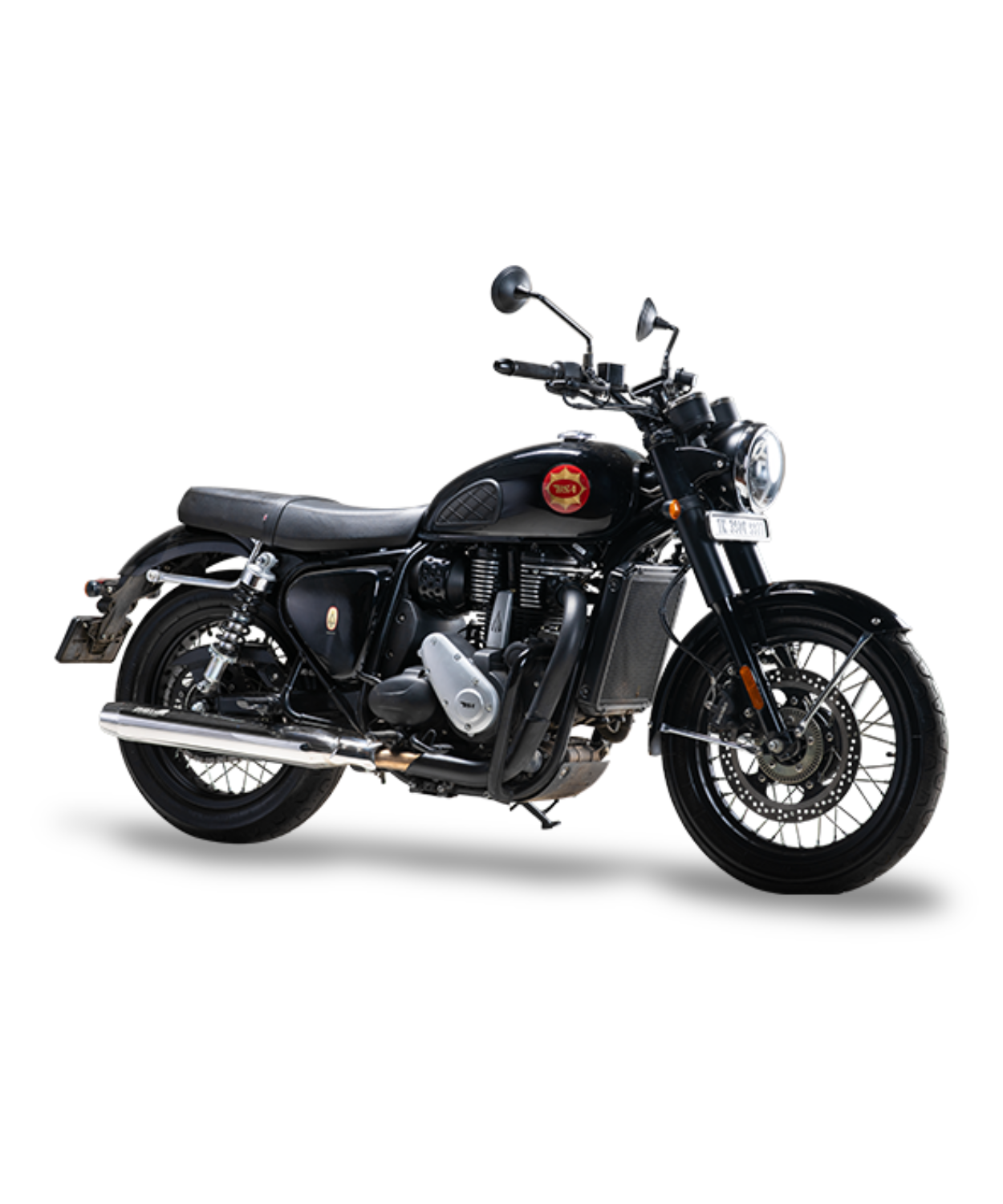 Silver Stallion BSA 650 Gold Star Ranger Performance Exhaust System - Silver