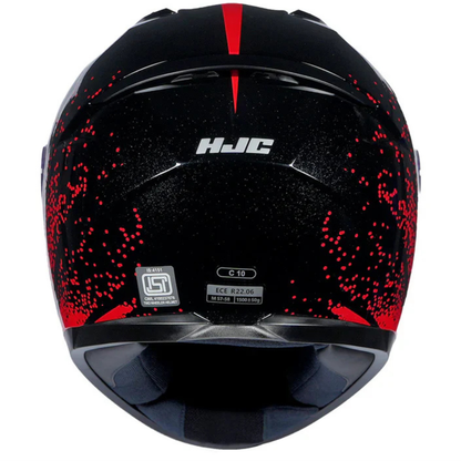 HJC C10 Haven MC1 Helmet - Red Black