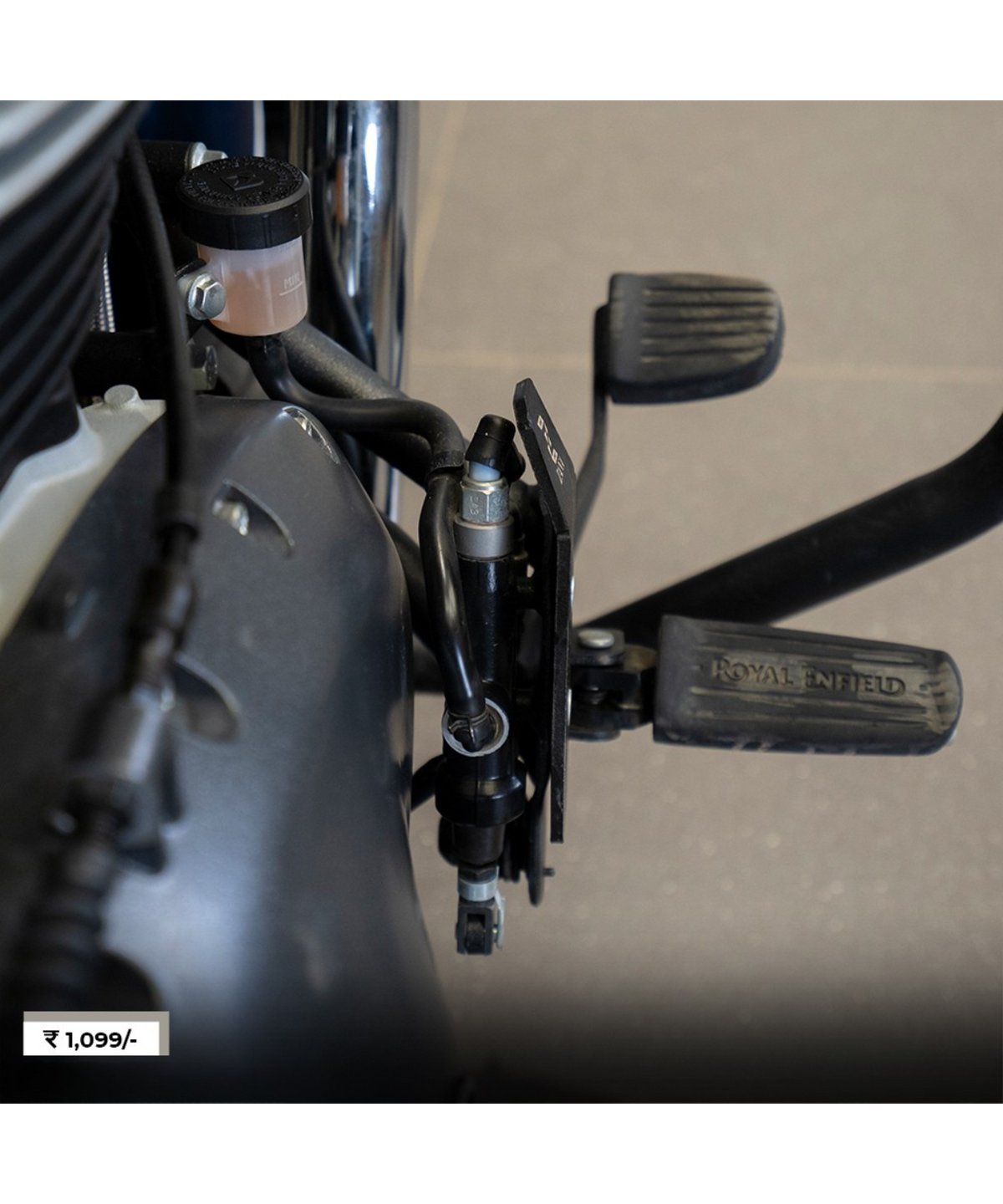 Zana Royal Enfield Super Meteor 650 Aluminium Rear Master Cylinder Cover - ZI-8333 - Zana