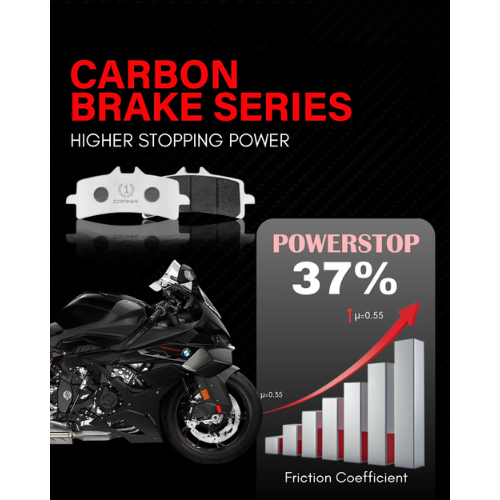 Crank1 Carbon Brake Pads for Triumph Trident 660 (2021 Onwards)
