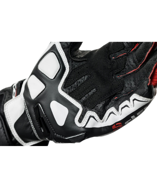 Ixon GP5 Air Riding Gloves - Black White Red