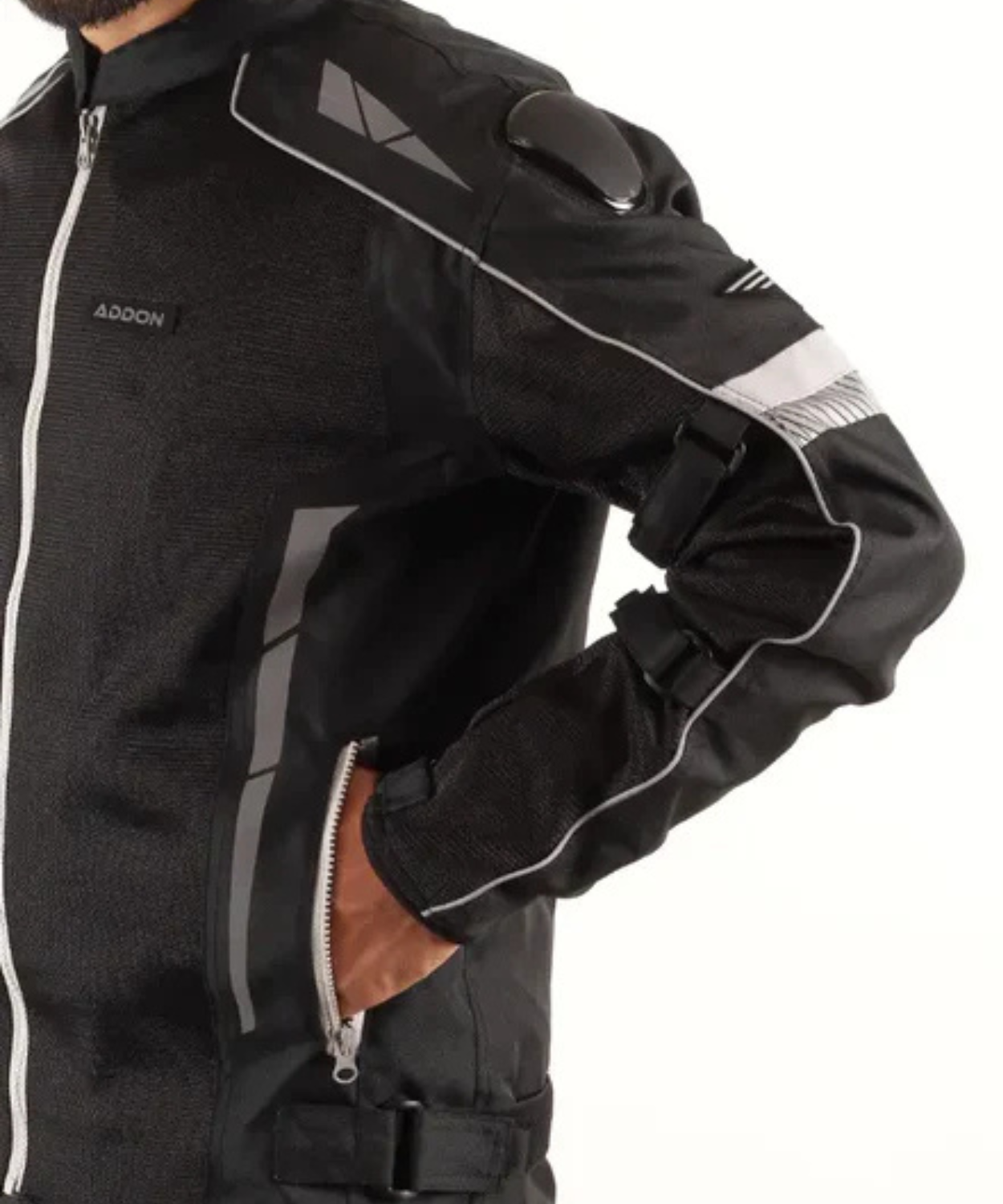 Lone Ranger Addon Pro Riding Jacket - Black Grey
