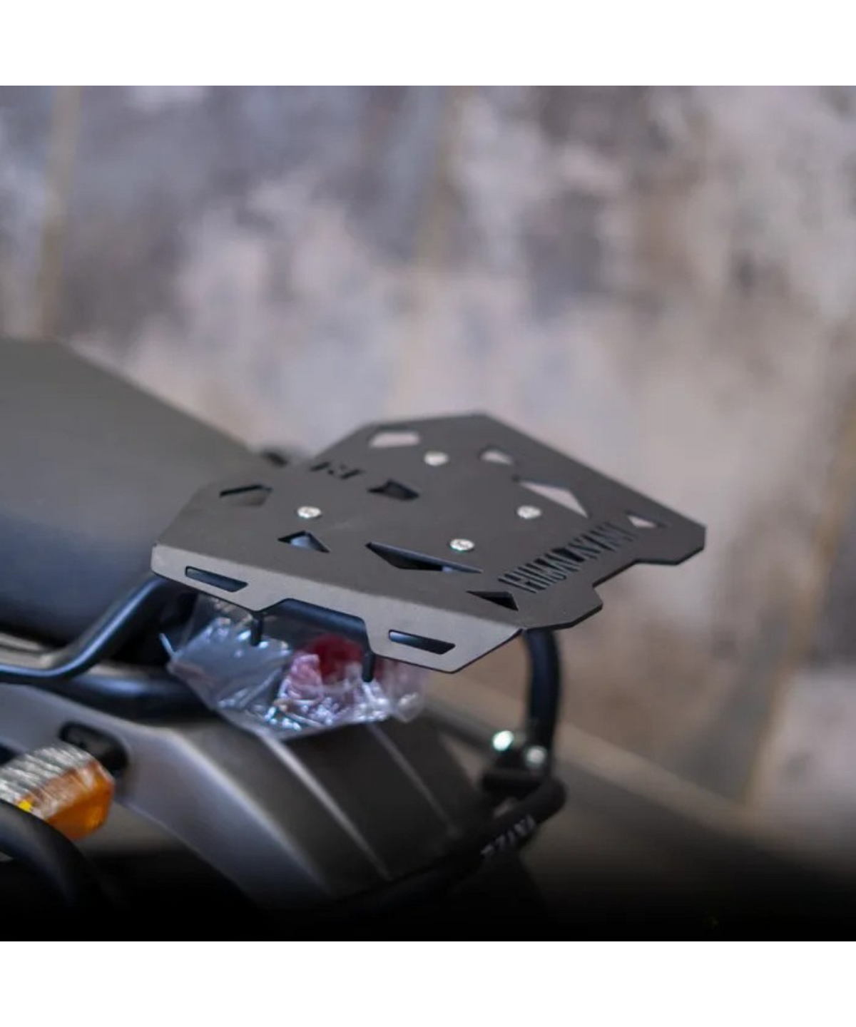 Zana Royal Enfield Himalayan BS6 (2021) Top Rack MS Plate Small - ZI-8077 - Zana