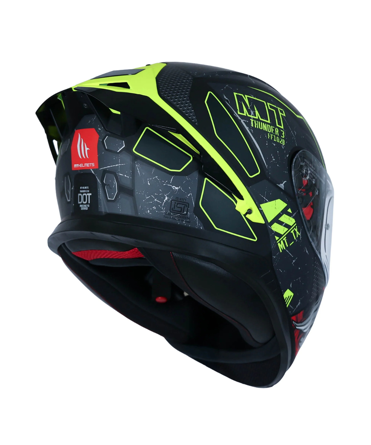 MT Thunder 3 SV Pro TX C2 Helmet - Matt Black Grey