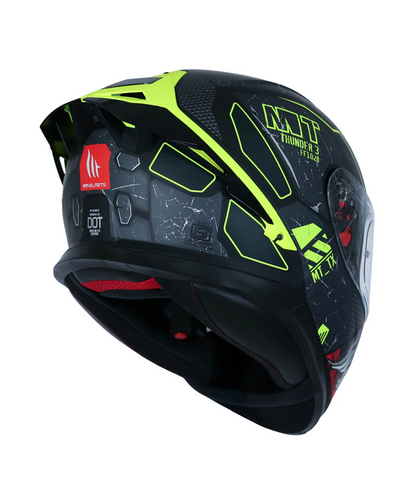 MT Thunder 3 SV Pro TX C2 Helmet - Matt Black Grey