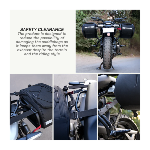 Viaterra Royal Enfield Guerrilla 450 Saddle Bag Rack