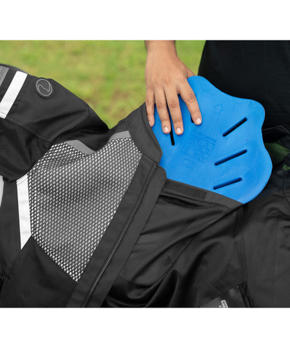 Rynox Helium GT3 Jacket - Black White