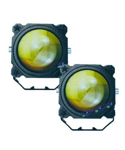 HJG 80W Laser Cannon Fog Light Dual Colour - Pair