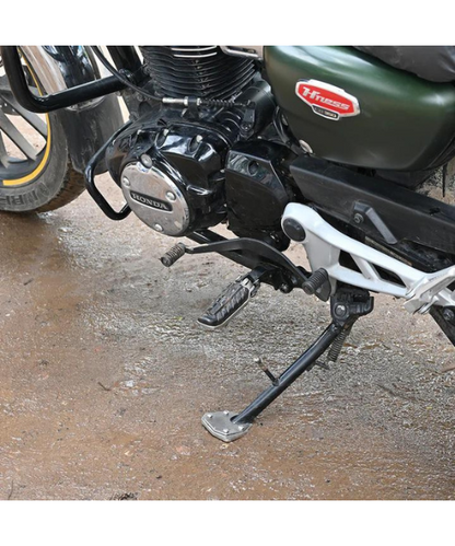 Viaterra Honda CB 350 Highness Sidestand Shoe - Silver