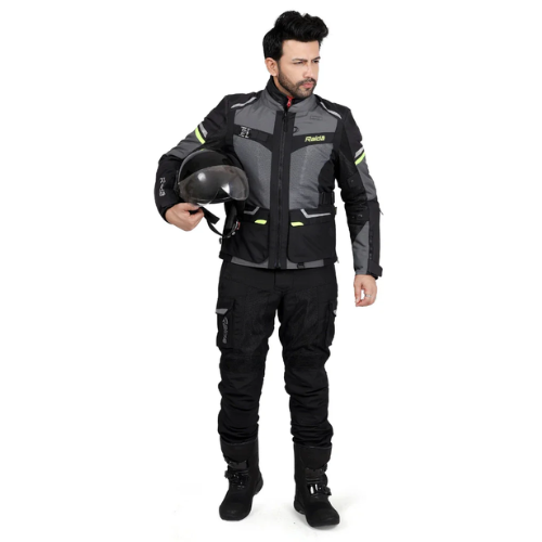 Raida Rover 2 Riding Jacket - Grey Hiviz