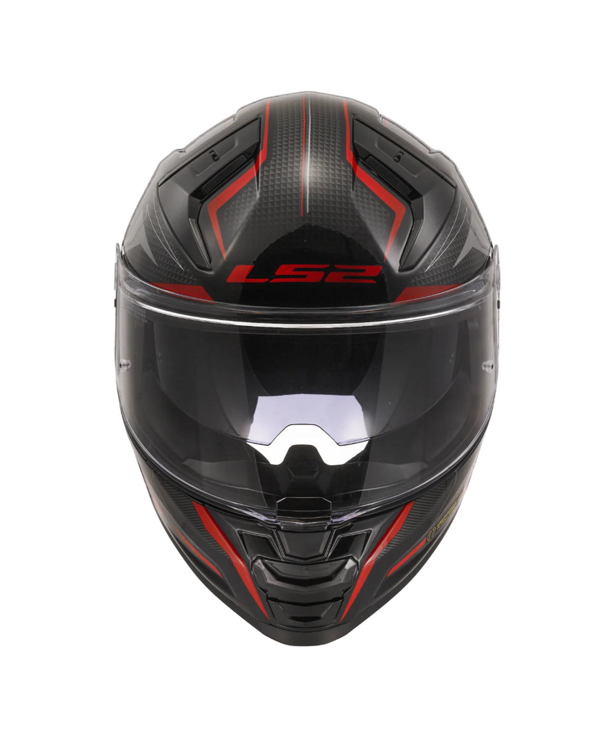 LS2 FF811 Vector II Alizer Helmet - Gloss Black Red