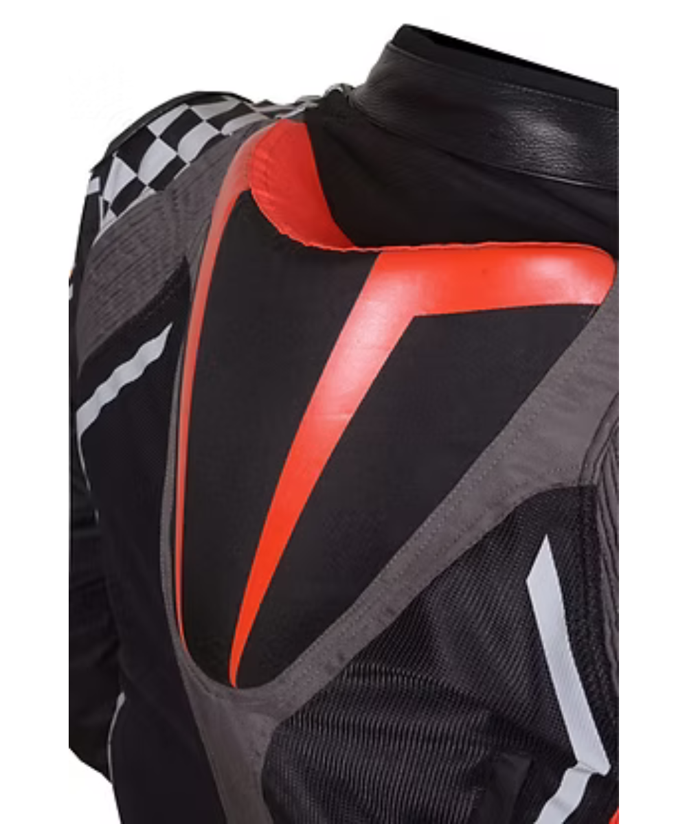 BBG Grand Prix Riding Jacket with Chest Guard - Red