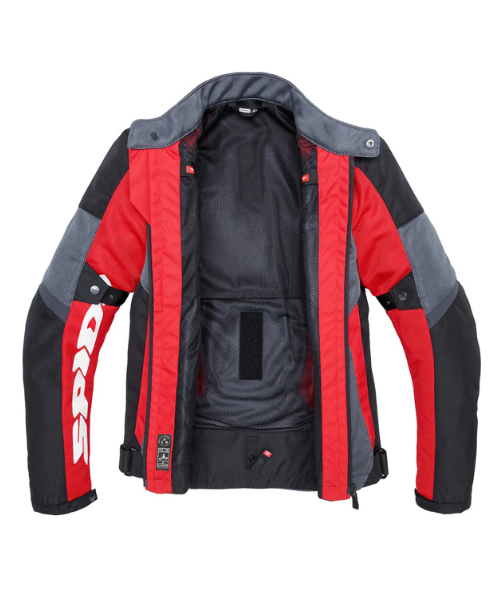 Spidi Tek Net Riding Jacket - Red