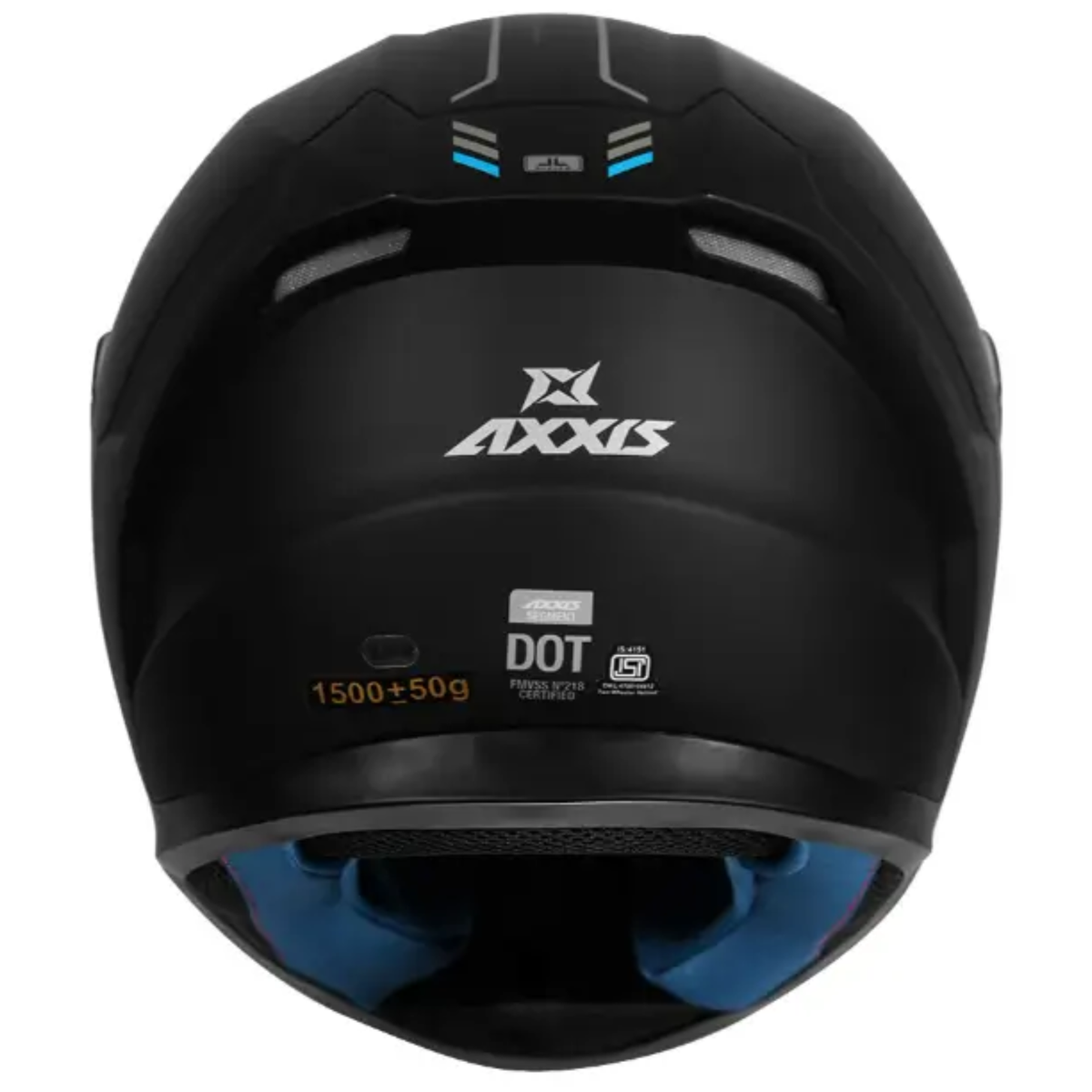 Axxis Segment Solid Matt Black Helmet - Axxis