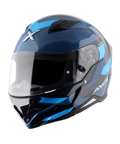 Axor Hunter Cornet Helmet - Gloss Dark Blue Black