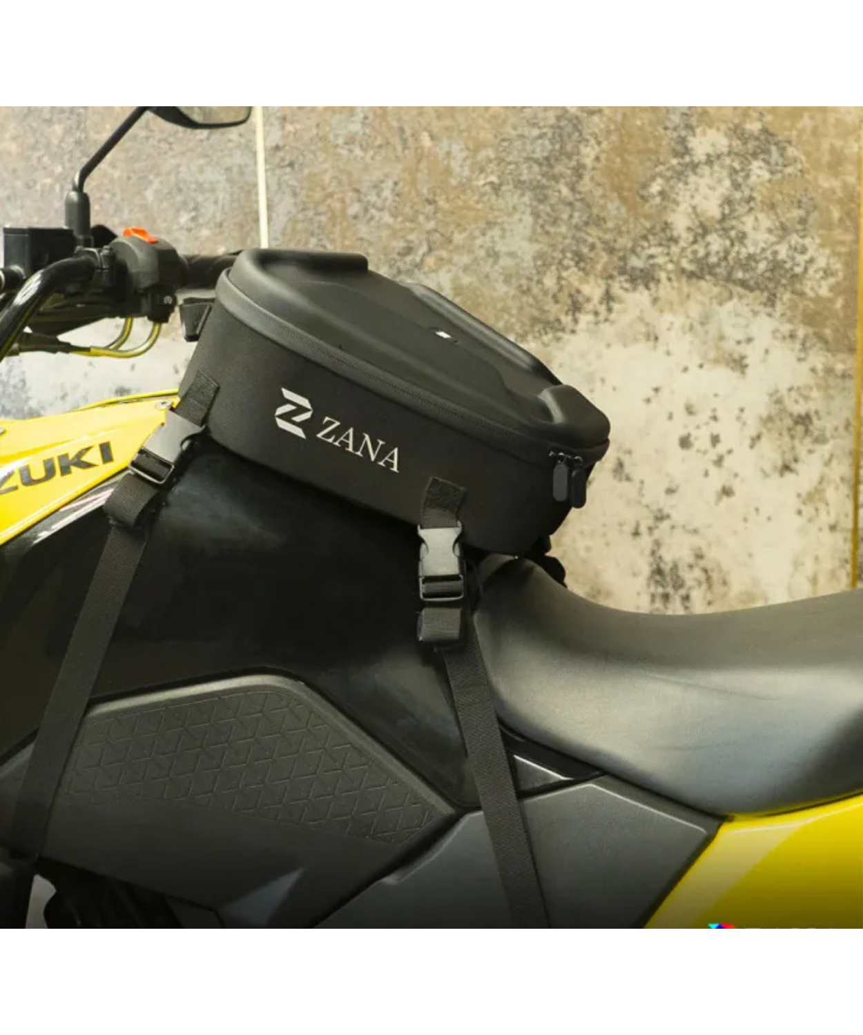 Zana Tripper 8 Litre Magnetic + Non Magnetic (With belt) Mounting Mechanism Tank Bag - ZI-BG-005