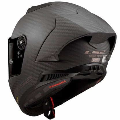 LS2 FF805 Thunder GP Aero Carbon Fiber Helmet (ECE R 22.06) - Gloss Black