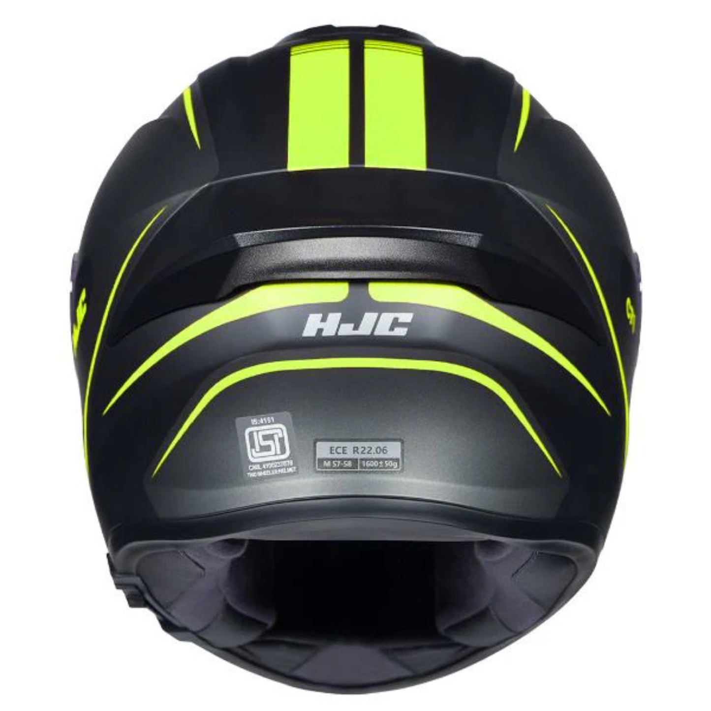 HJC C71 (C7X) Quez MC3HSF Helmet - Fluorescent Yellow