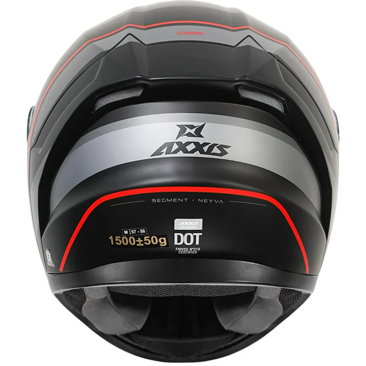 Axxis Segment Neyva B5 Helmet - Matt Red - Axxis