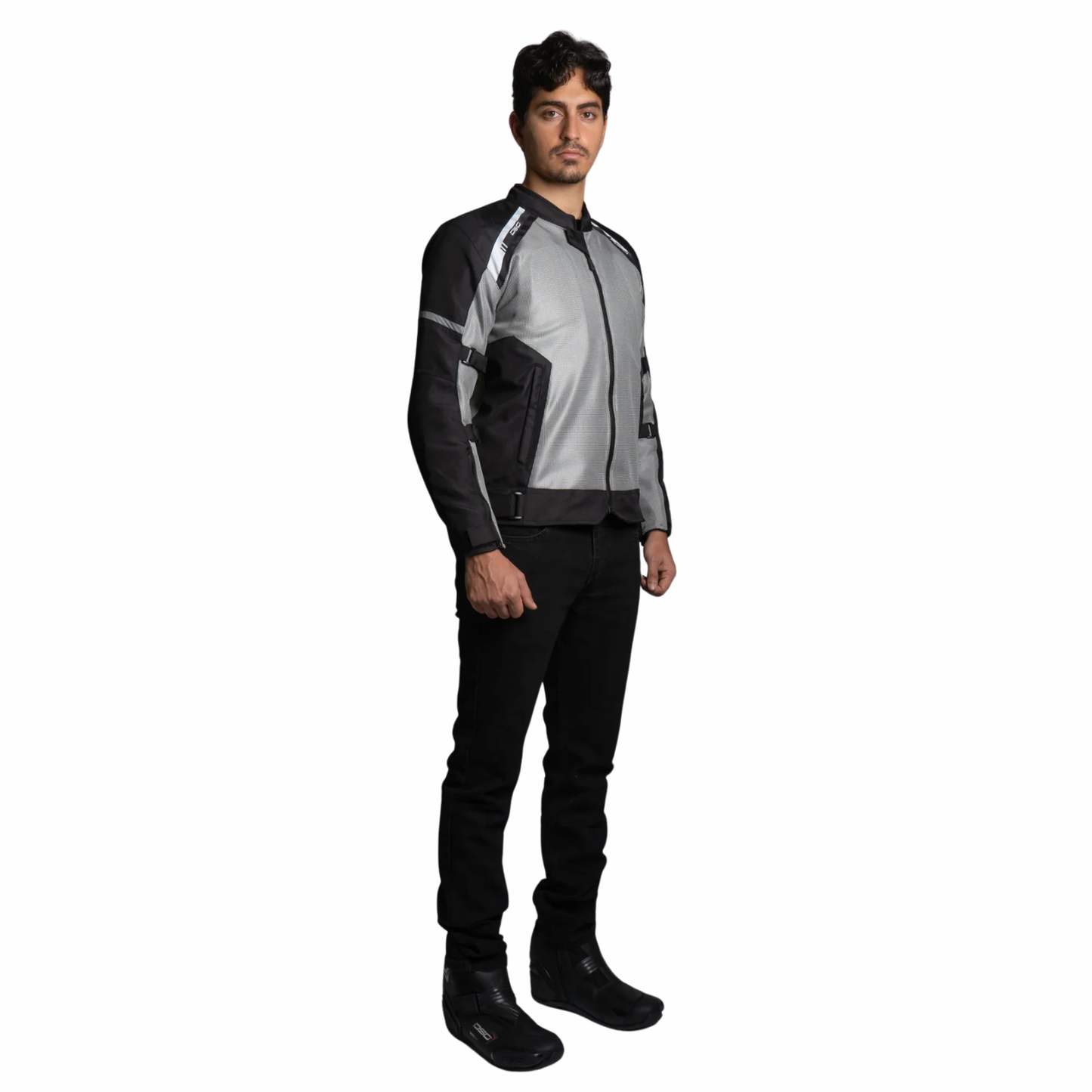 DSG Aire Mesh 2 Riding Jacket - Grey Black White