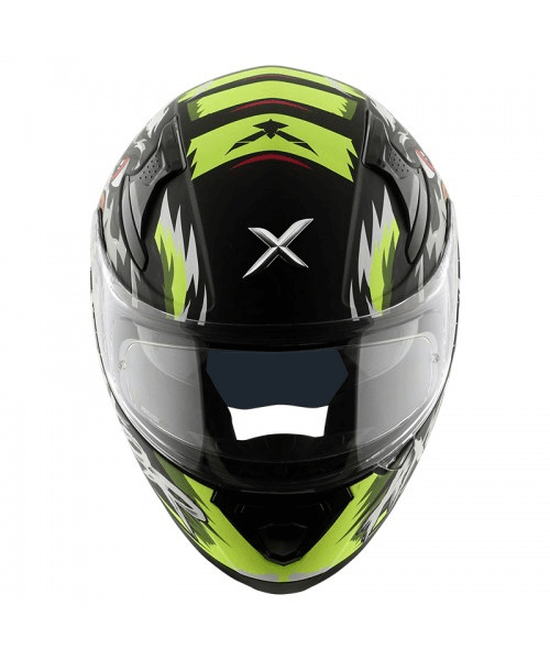 Axor Apex Falcon Helmet - Dull Black Neon Yellow