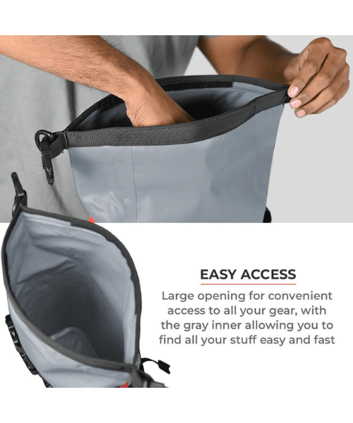 Viaterra 8L Universal Waterproof Tailbag Drybag - with Versatile Mounting