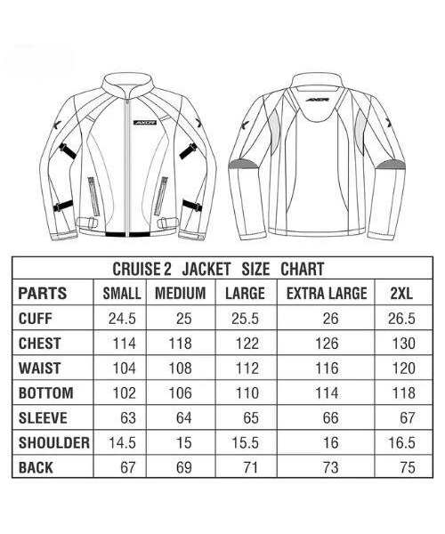 Axor Nimbuz Motorcycle Riding Jacket - Grey