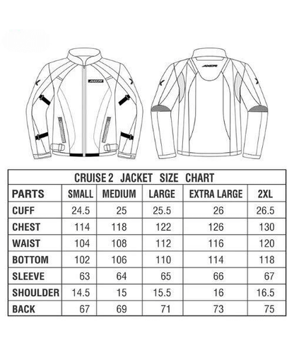 Axor Nimbuz Motorcycle Riding Jacket - Grey
