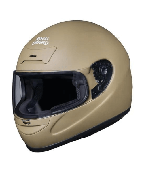 Royal Enfield Old Madras Full Face Helmet - Matt Desert Storm