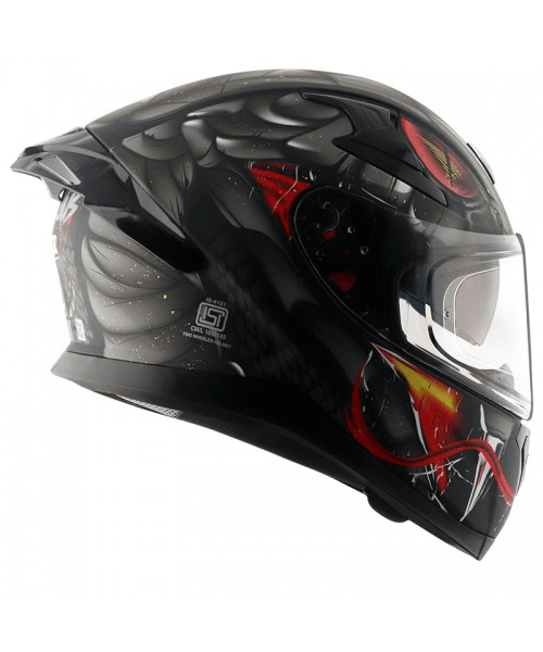 Axor Apex Venomous D/V Helmet - Dull Black Grey