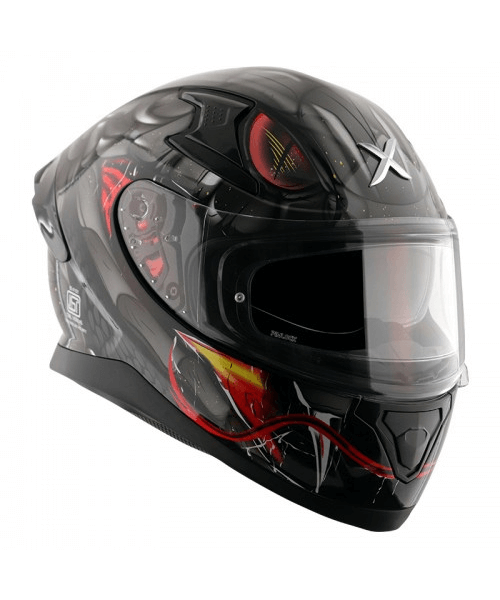 Axor Apex Venomous D/V Helmet - Black Grey