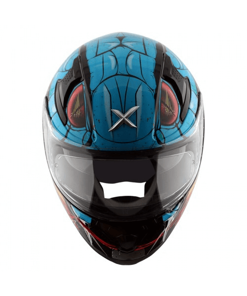 Axor Apex Venomous D/V Helmet - Black Neon Blue