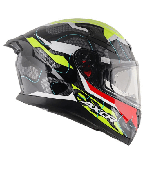 Axor Apex Dynamo Helmet - Gloss Black Neon Yellow