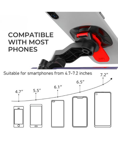 Route95 Twist & Go Handle Bar Phone Mount with Waterproof Case