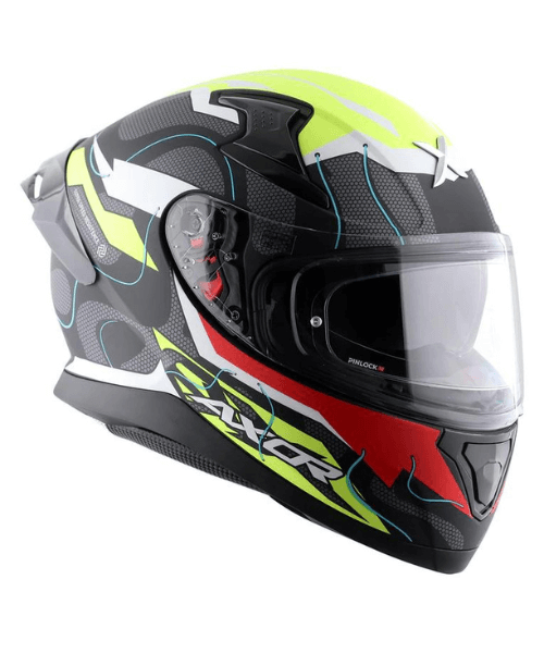 Axor Apex Dynamo Helmet - Matt Black Neon Yellow