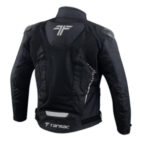 Tarmac Corsa Black Riding Jacket with Safe Tech Protectors - Black