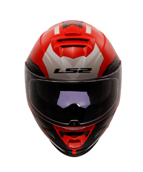 LS2 FF800 Storm II Kronos Helmet - Red White