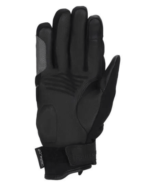Royal Enfield Syncro Drystar Riding Gloves - Anthracite & Black