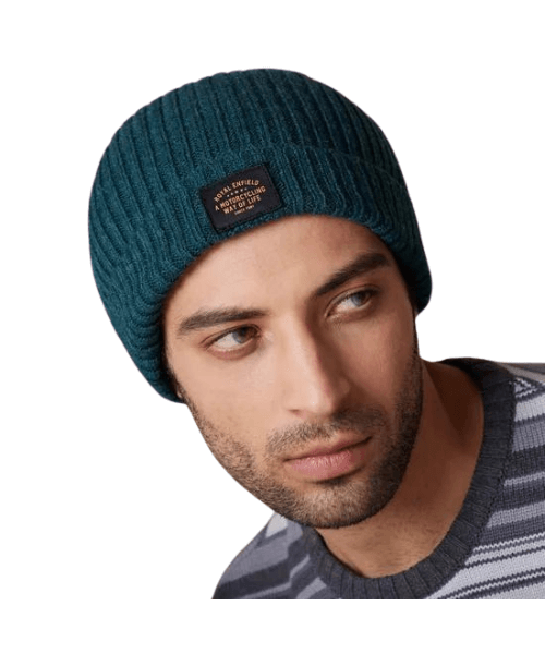 Royal Enfield Core Short Beanie - Dark Green