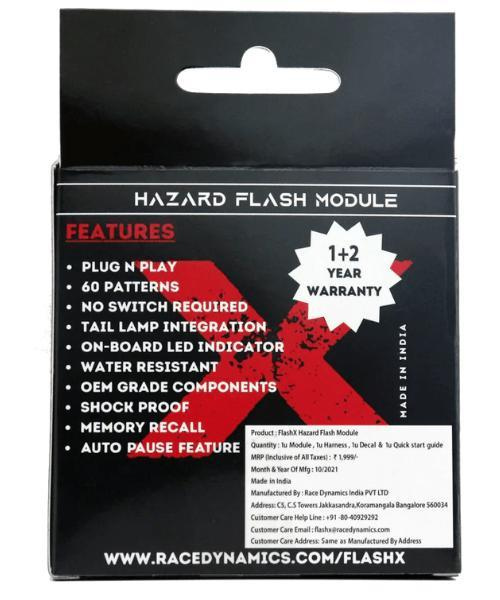 FlashX Hazard Flash Module for Triumph 400