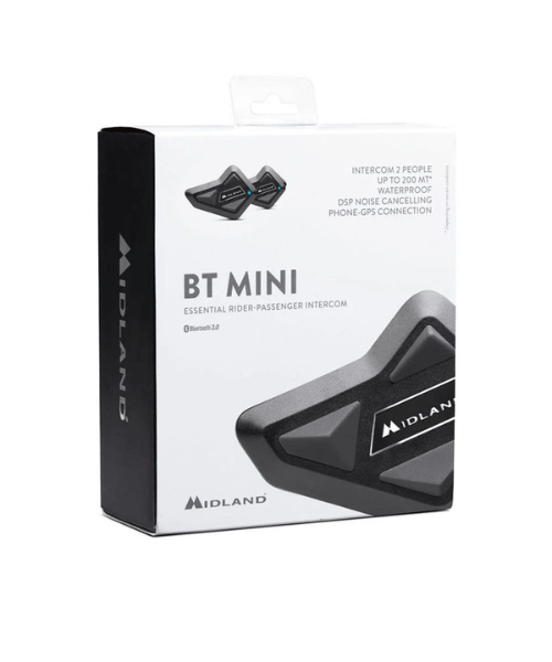 Midland Bluetooth Mini Intercom - Twin Pack