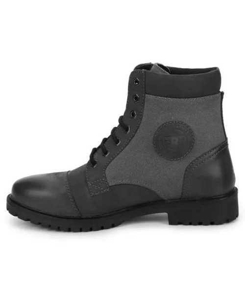 Royal Enfield Junket Riding Boots - Grey