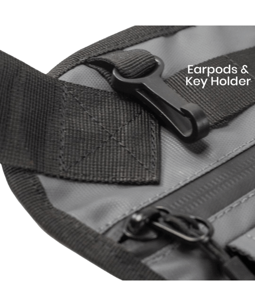 Carbonado Vector Pouch - Grey