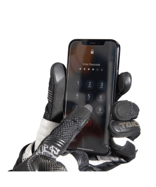 RS Taichi Armed Mesh Gloves Black Red