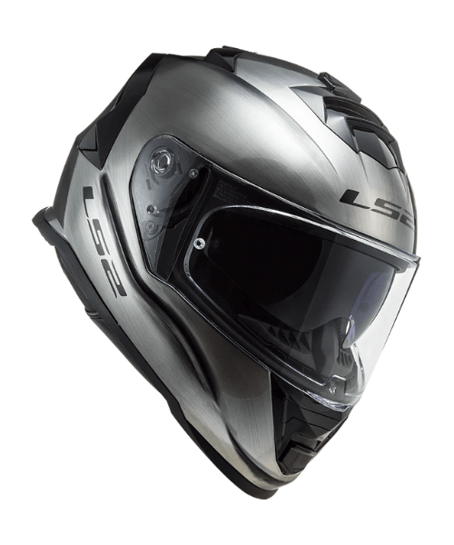 LS2 FF800 Storm II Jeans Titanium Helmet - Grey