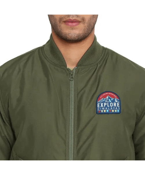 Royal Enfield Explorer Bomber Jacket - Olive